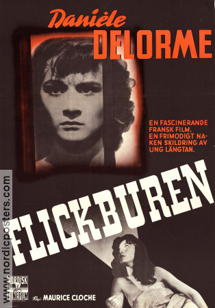 Flickburen 1949 poster Daniele Delorme Maurice Cloche Damer