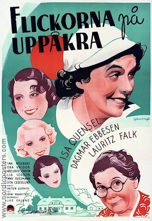 Flickorna på Uppåkra 1936 poster Isa Quensel