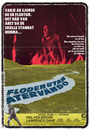 Floden utan återvändo 1977 poster Hal Holbrook Lawrence Dane Robin Gammell Peter Carter