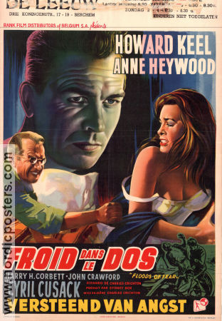 Floods of Fear 1958 poster Howard Keel Anne Heywood Charles Crichton