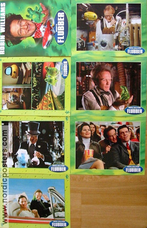 Flubber 1997 lobbykort Robin Williams