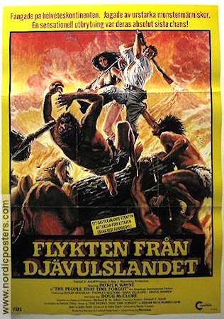 Flykten från djävulslandet 1977 poster Patrick Wayne