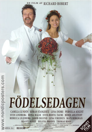 Födelsedagen 2000 poster Camilla Lundén Göran Stangertz Richard Hobert