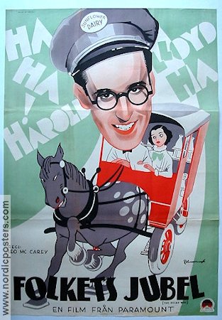 Folkets jubel 1936 poster Harold Lloyd Eric Rohman art