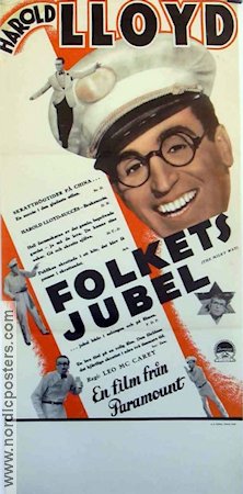 Folkets jubel 1936 poster Harold Lloyd Eric Rohman art