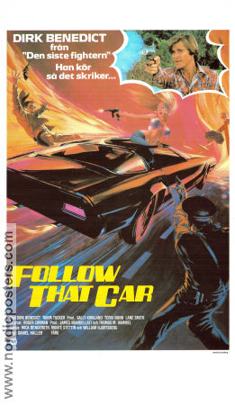 Follow That Car 1980 poster Tanya Tucker Terri Nunn Lane Smith Daniel Haller Bilar och racing Från TV