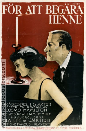 För att begära henne 1920 poster Jack Holt Lila Lee Conrad Nagel William C de Mille