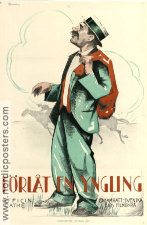 Förlåt en yngling 1922 poster Tramel Henri Gouget Henri Pouctal