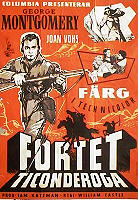 Fortet Ticonderoga 1956 poster Ed Montgomery