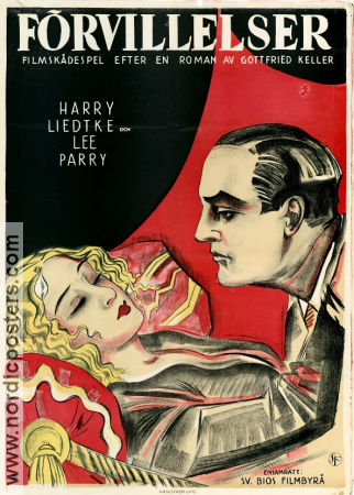 Förvillelser 1927 poster Lee Parry Harry Liedtke Erich Waschneck