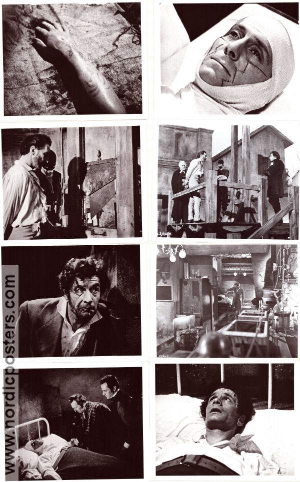 Frankensteins blodiga hämnd 1958 filmfotos Peter Cushing Francis Matthews Eunice Gayson Terence Fisher Filmbolag: Hammer Films