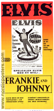 Frankie and Johnny 1966 poster Elvis Presley Donna Douglas Frederick De Cordova Gambling