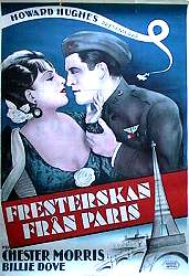 Fresterskan från Paris 1932 poster Chester Morris Billie Dove