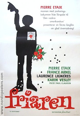 Friaren 1962 poster Pierre Etaix Konstaffischer