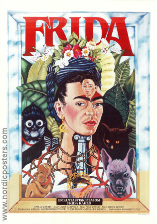 Frida 2002 poster Salma Hayek Alfred Molina Julie Taymor Hitta mer: Frida Kahlo Konstaffischer