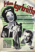 Fröken Kyrkråtta 1945 poster Marguerite Viby Edvin Adolphson