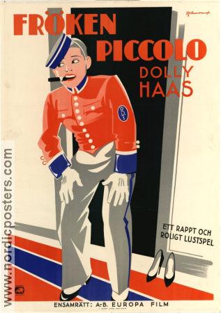 Fröken piccolo 1933 poster Dolly Haas Harry Liedtke Victor Janson