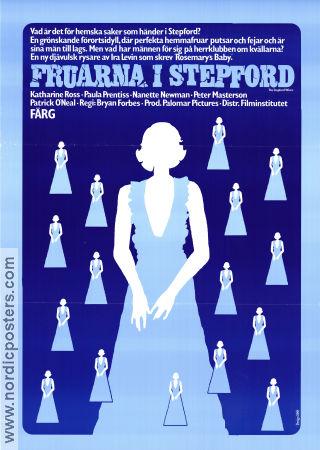 Fruarna i Stepford 1975 poster Katharine Ross Bryan Forbes
