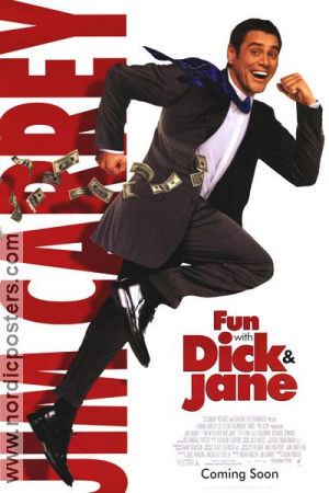 Fun With Dick and Jane 2005 poster Jim Carrey Tea Leoni Dean Parisot Pengar