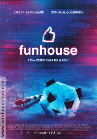 Funhouse 2019 poster Valter Skarsgård Khamisa Wilsher Gigi Saul Guerrero Jason William Lee