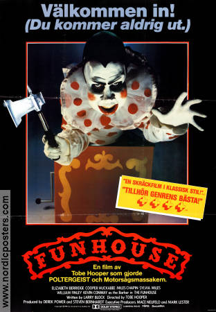 The Funhouse 1983 poster Elizabeth Berridge Tobe Hooper