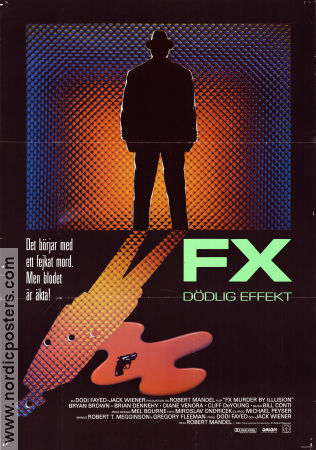 FX 1986 poster Bryan Brown Brian Dennehy Diane Venora Robert Mandel