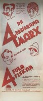 Fyra fula fiskar 1933 poster The Marx Brothers Bröderna Marx