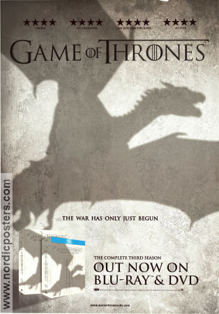 Game of Thrones 2014 poster Emilia Clarke Peter Dinklage Kit Harington David Benioff Från TV Dinosaurier och drakar