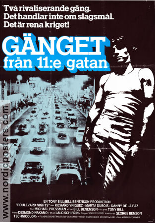 Gänget från 11:e gatan 1979 poster Richard Yniguez Danny DeLa Paz Michael Pressman Gäng