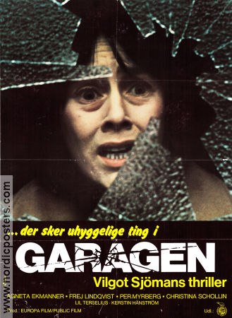 Garaget 1975 poster Agneta Ekmanner Frej Lindqvist Per Myrberg Vilgot Sjöman