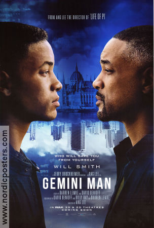 Gemini Man 2019 poster Will Smith Mary Elizabeth Winstead Clive Owen Ang Lee