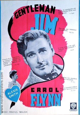 Gentleman Jim 1943 poster Errol Flynn Alexis Smith Boxning