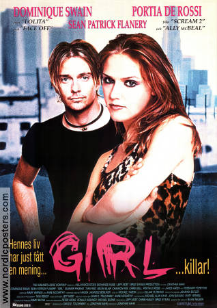 Girl 1998 poster Dominique Swain Sean Patrick Flanery Summer Phoenix Portia de Rossi Jonathan Kahn