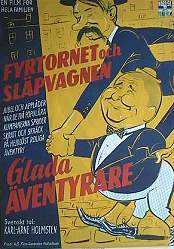 Glada äventyrare 1956 poster Fyrtornet och Släpvagnen Fy og Bi Hitta mer: Festival