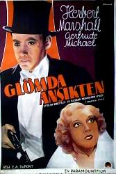 Glömda ansikten 1936 poster Herbert Marshall Gertrude Michael Eric Rohman art