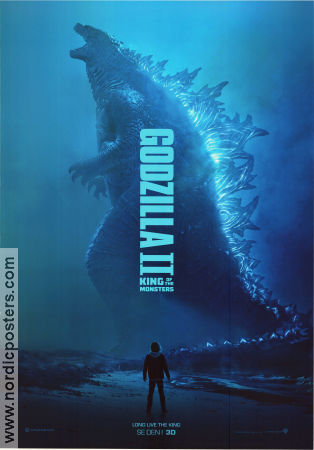 Godzilla II 2019 poster Kyle Chandler Vera Farmiga Millie Bobby Brown Michael Dougherty Dinosaurier och drakar