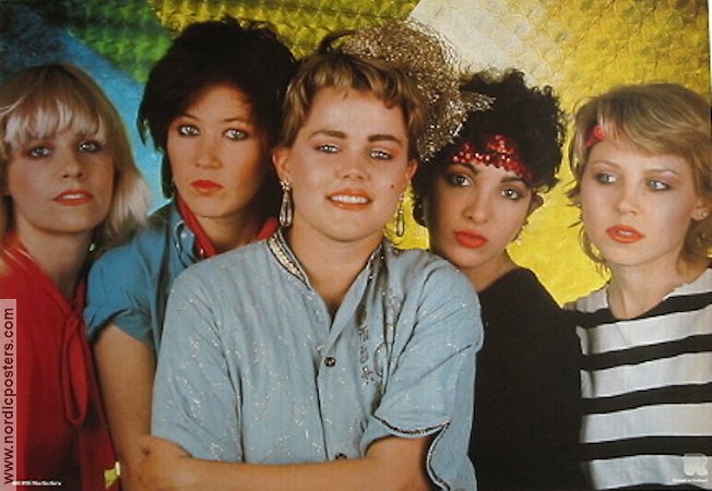 The Go Go´s 1981 poster Rock och pop