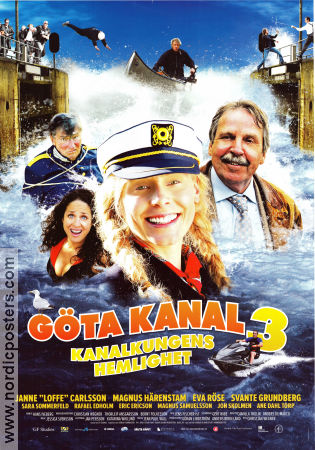 Göta Kanal 3 2009 poster Eva Röse Janne Carlsson Magnus Härenstam Svante Grundberg Sara Sommerfeld Christjan Wegner Skepp och båtar