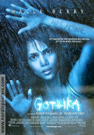 Gothika 2003 poster Halle Berry Penelope CruzRobert Downey Jr Mathieu Kassovitz