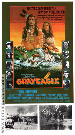 Grayeagle 1977 poster Ben Johnson Iron Eyes Cody Lana Wood Charles B Pierce