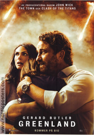 Greenland 2020 poster Gerard Butler Morena Baccarin Roger Dale Floyd Ric Roman Waugh