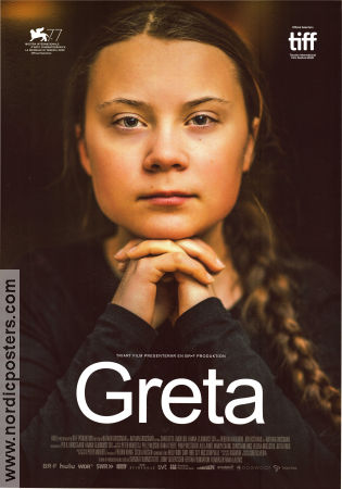 Greta 2020 poster Greta Thunberg Nathan Grossman Dokumentärer
