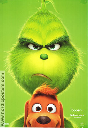 Grinchen 2018 poster Benedict Cumberbatch Yarrow Cheney Animerat Helger