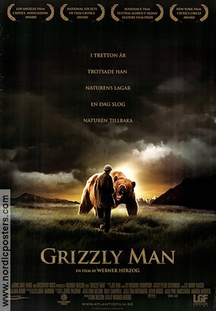 Grizzly Man 2005 poster Werner Herzog Dokumentärer