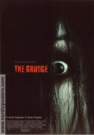 The Grudge 2004 poster Sarah Michelle Gellar Jason Behr Clea DuVall Takashi Shimizu Filmen från: Japan