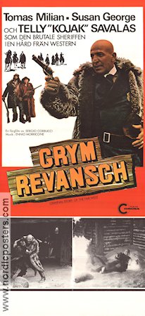 Grym revansch 1972 poster Tomas Milian Susan George Telly Savalas Sergio Corbucci