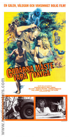 Gudarna måste vara tokiga 1980 poster Nixau Marius Weyers Sandra Prinsloo Jamie Uys Hitta mer: Africa Filmen från: South Africa