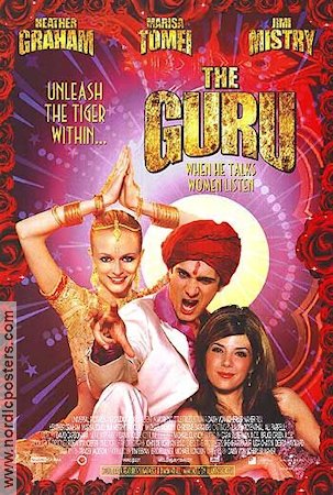 The Guru 2002 poster Heather Graham Marisa Tomei Jimi Mistry rDaisy von Scherler Mayer Asien