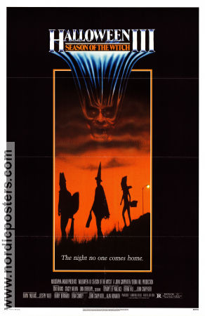 Halloween III Season of the Witch 1982 poster Tom Atkins Stacey Nelkin Tommy Lee Wallace Hitta mer: Halloween