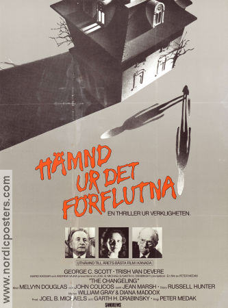 Hämnd ur det förflutna 1980 poster George C Scott Trish Van Devere Melvyn Douglas Peter Medak Filmen från: Canada